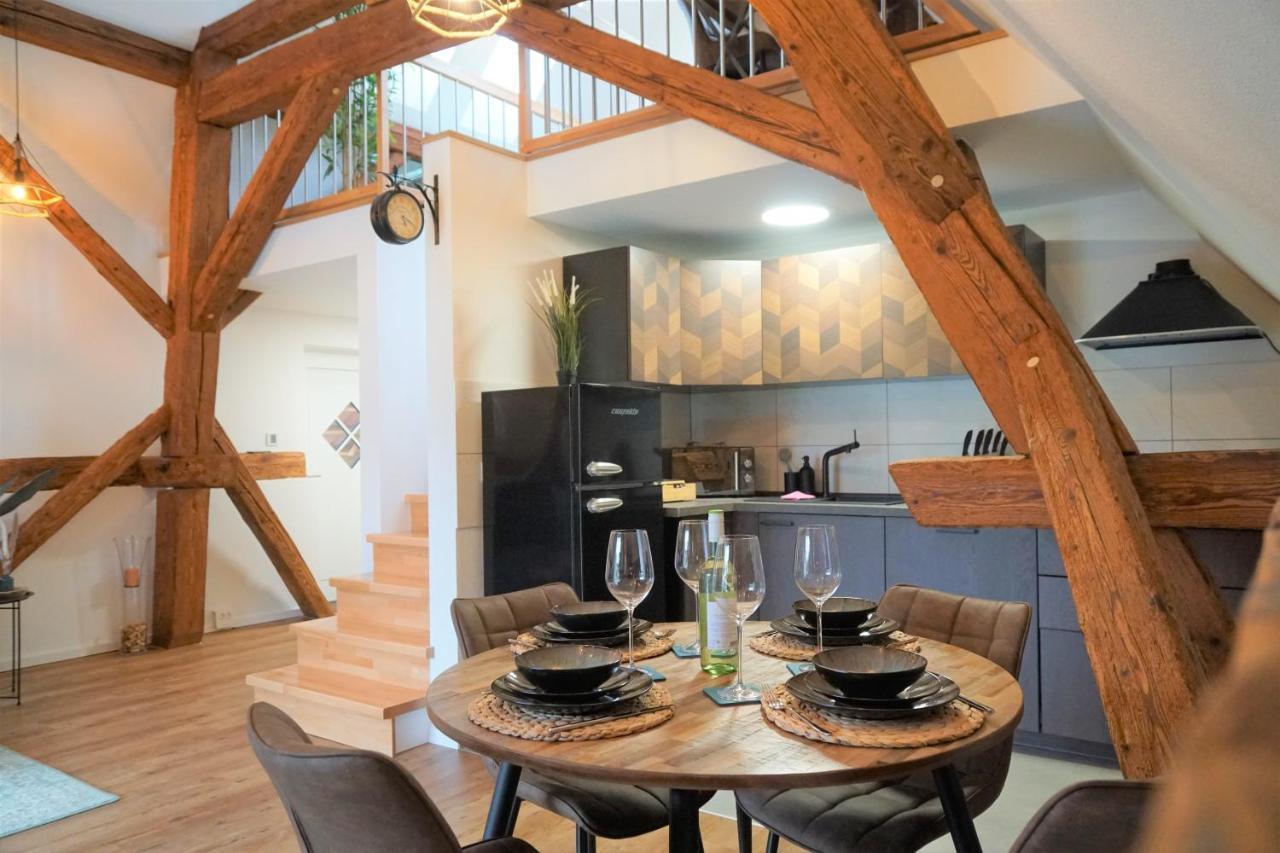 Galerie-Wohnung I Europapark I Boxspring I Nespresso I Parkplatz Kippenheim Bagian luar foto
